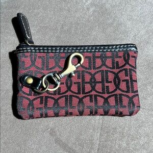 Giani Bernini Red Black Coin bag